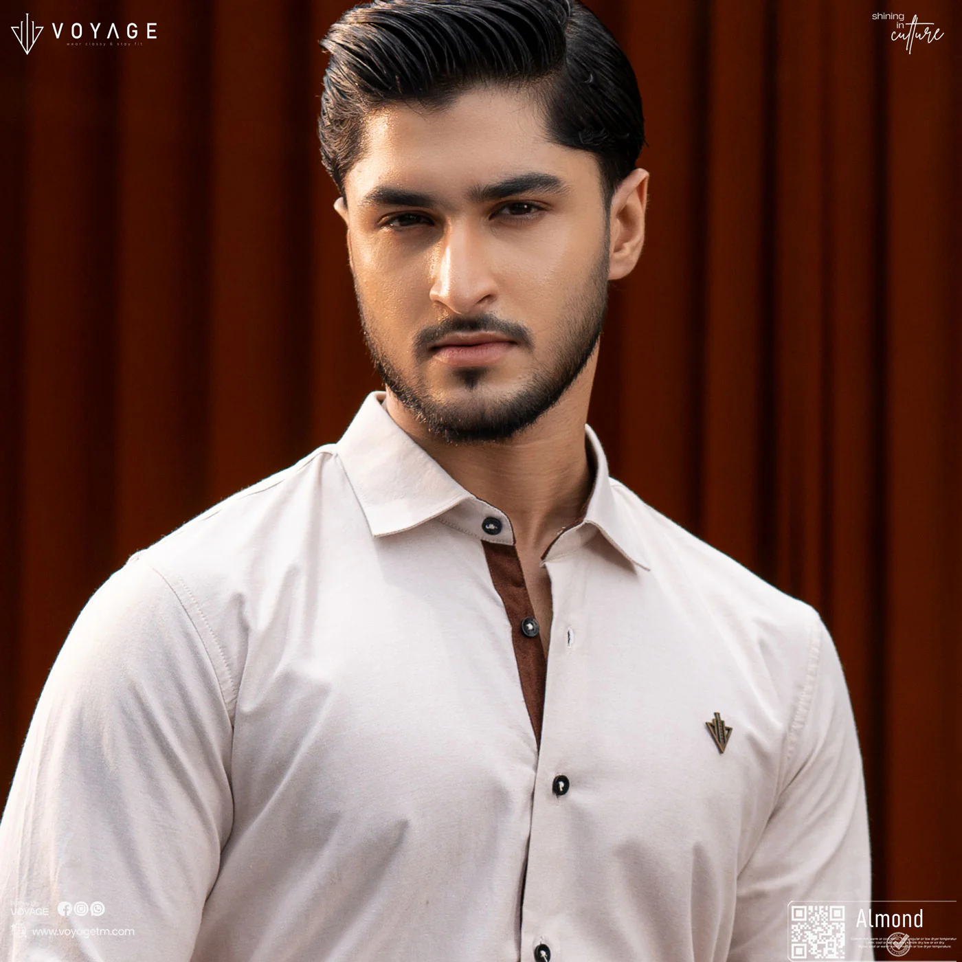 Almond Formal Shirt - Image 3