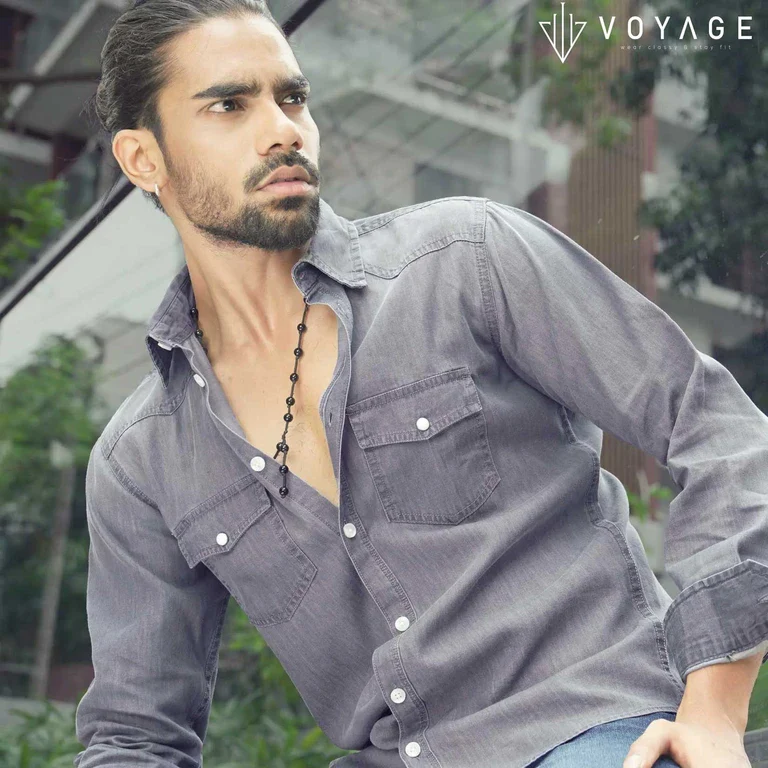 Ash Denim Shirt - Image 2