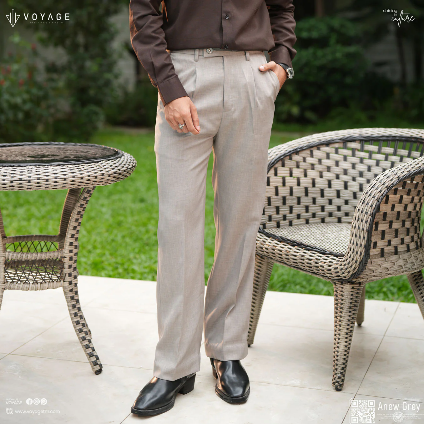 Bootcut - Dove Grey - Image 2