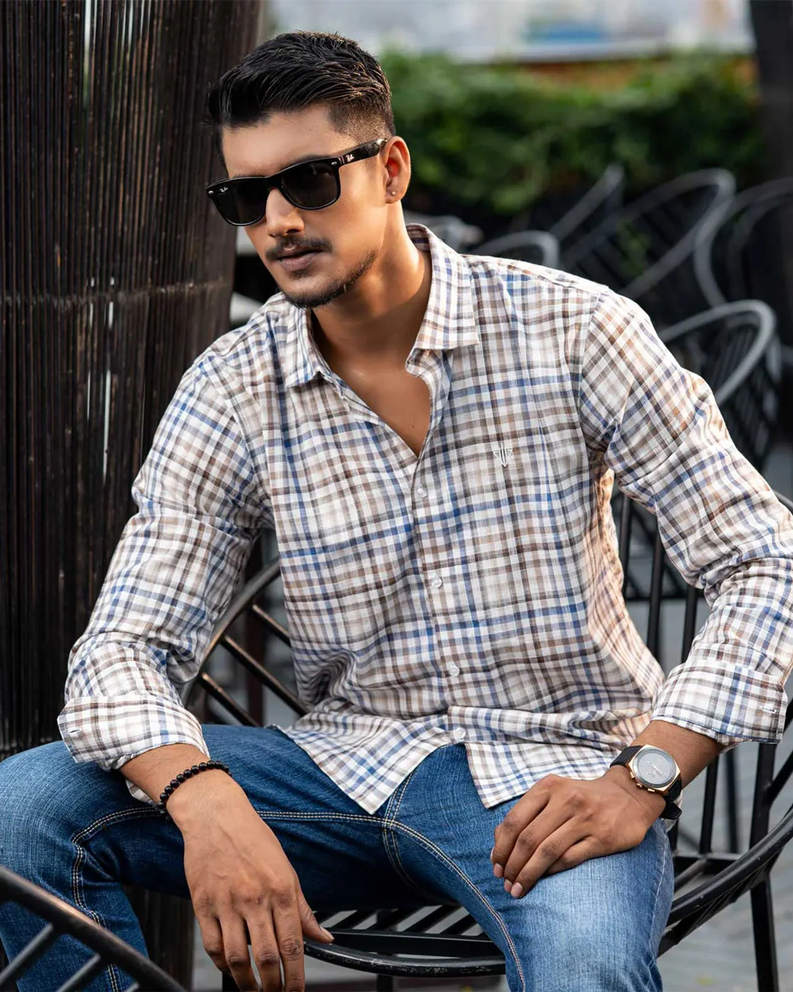 Checked Shirt -135 - Image 2