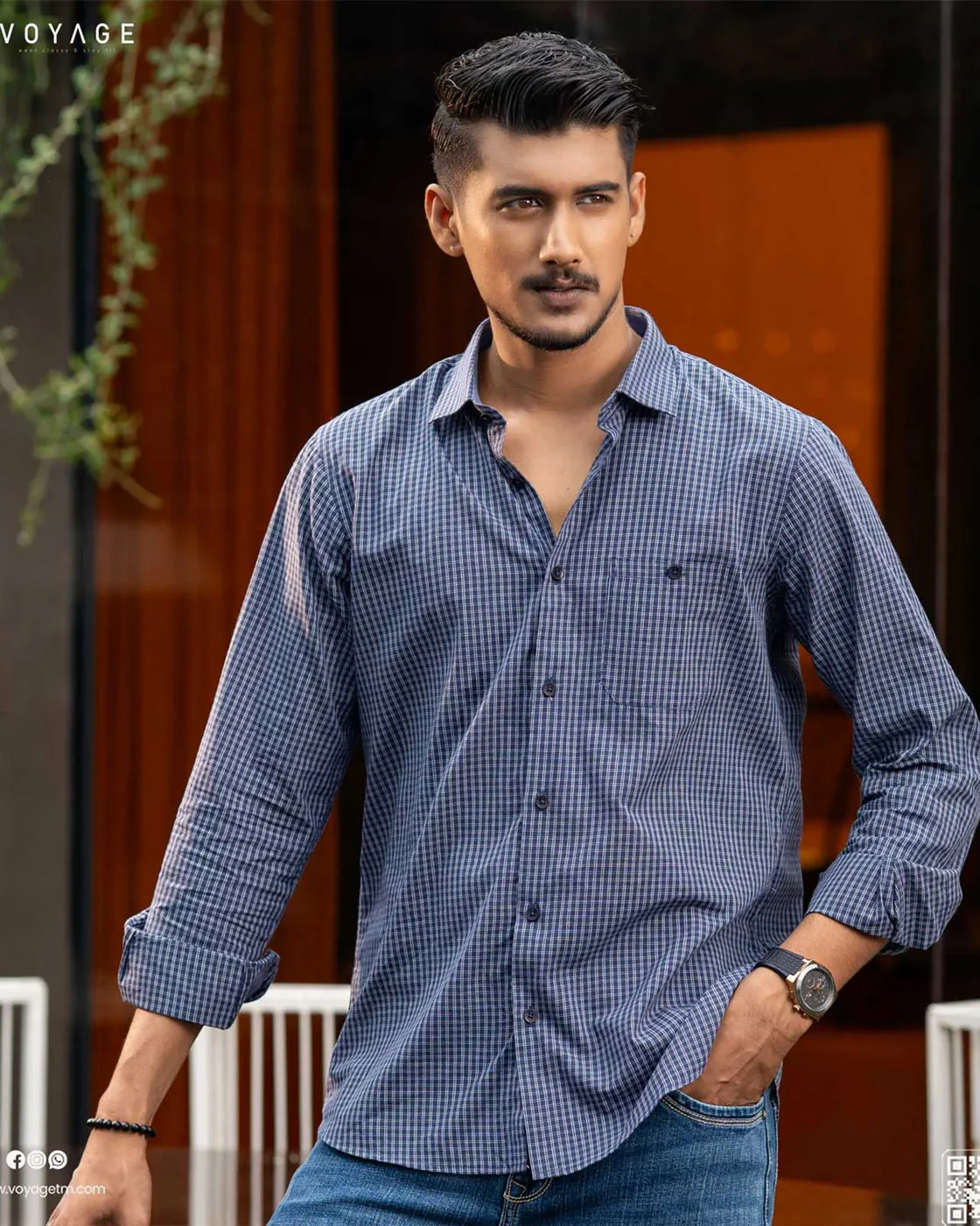 Checked Shirt -304 - Image 2