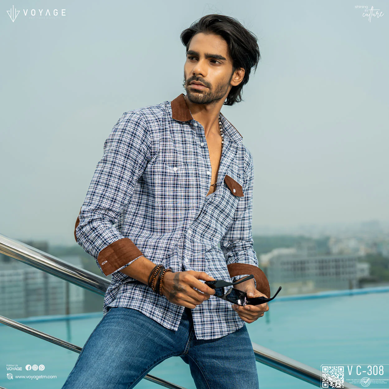Checked Shirt -308