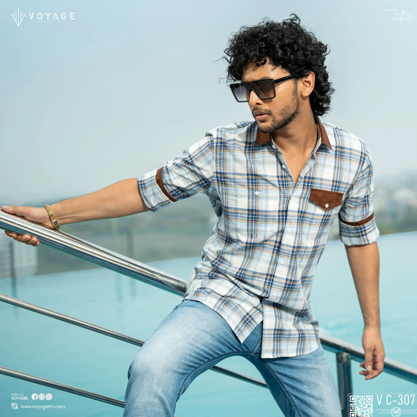Checked Shirt -307