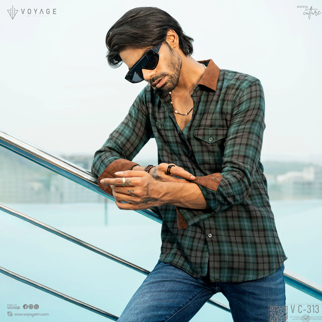 Checked Shirt -313