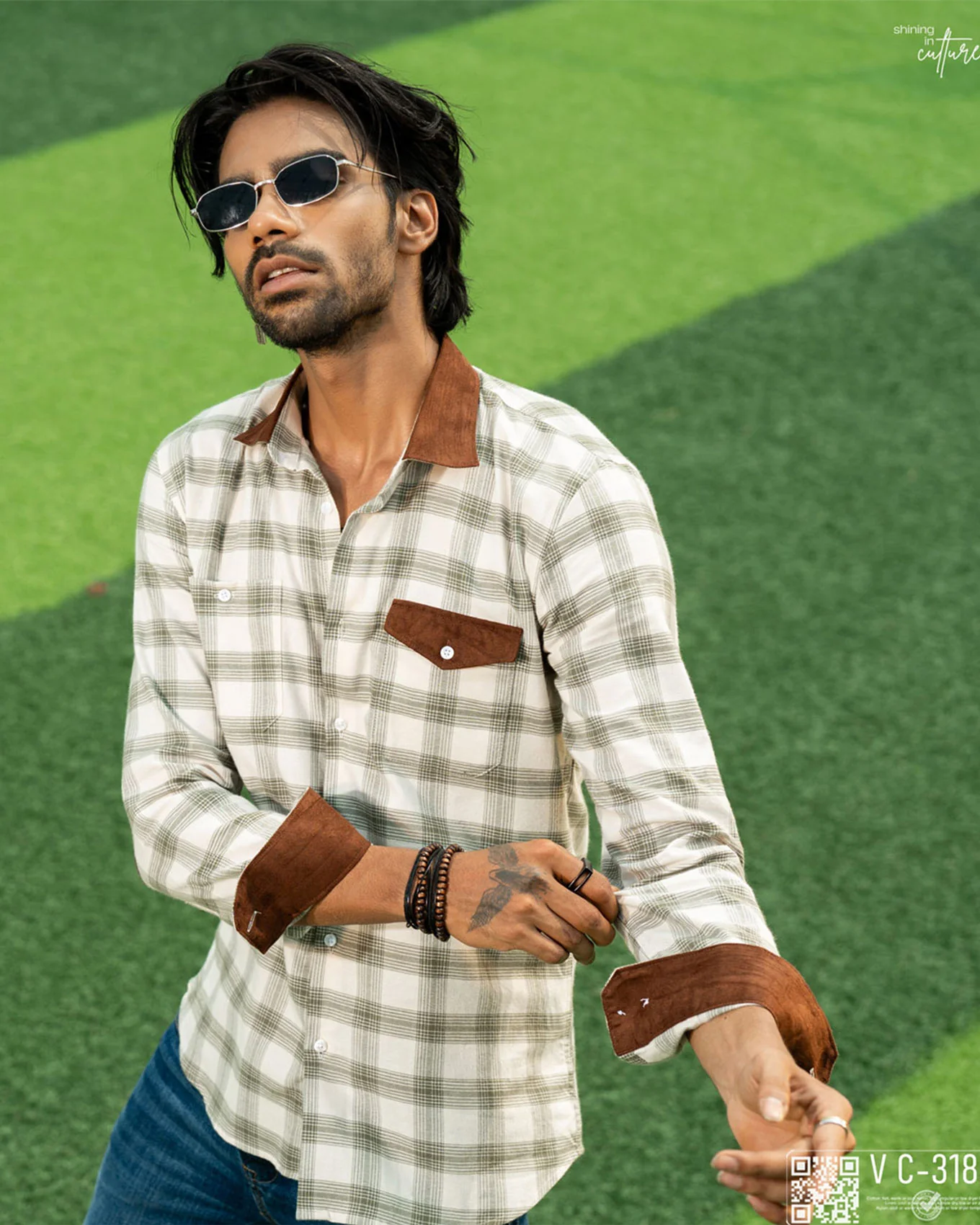 Checked Shirt -318