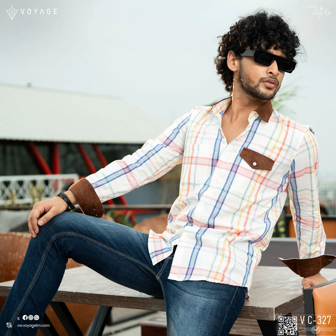 Checked Shirt -327