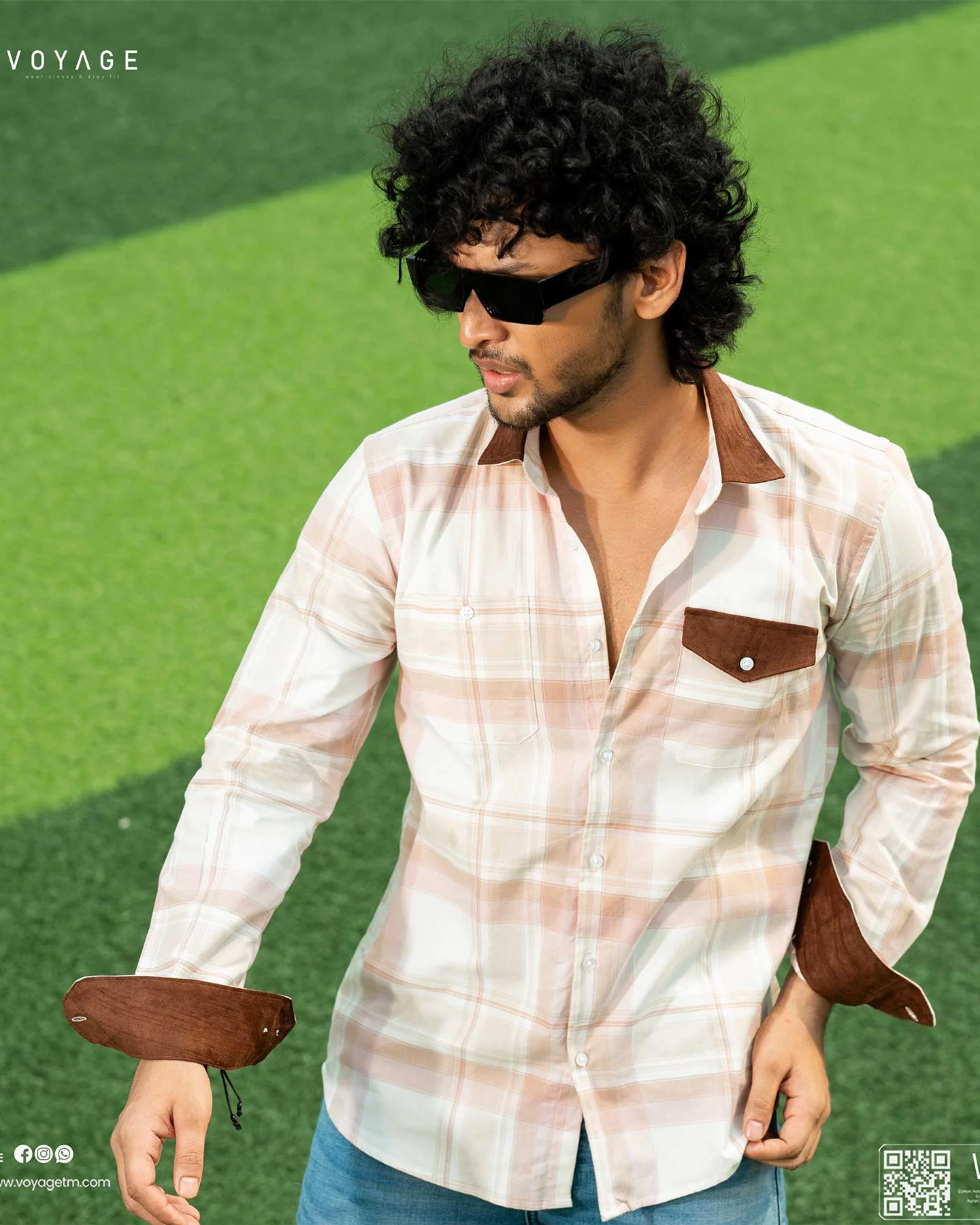Checked Shirt -334 - Image 2