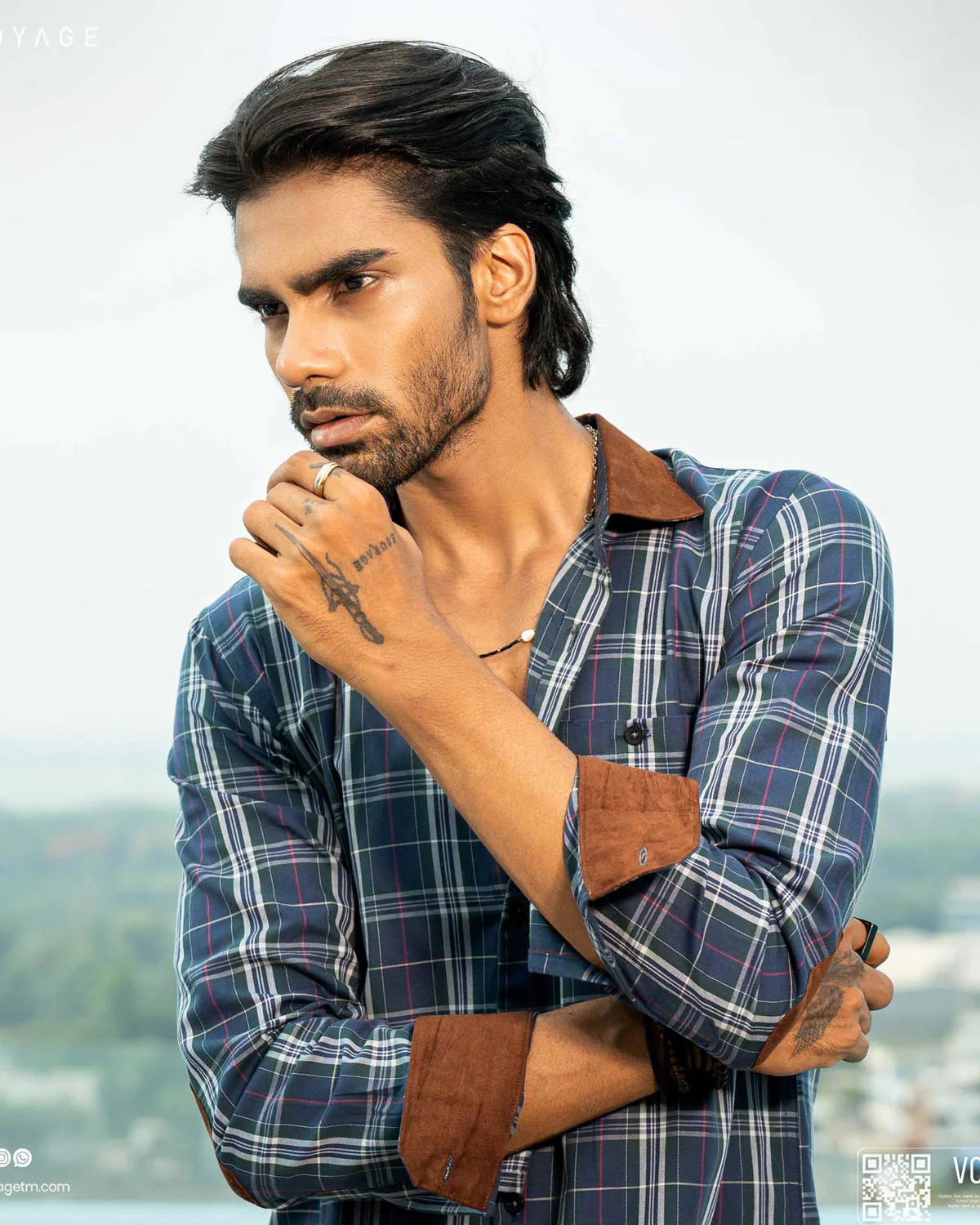 Checked Shirt -339 - Image 2