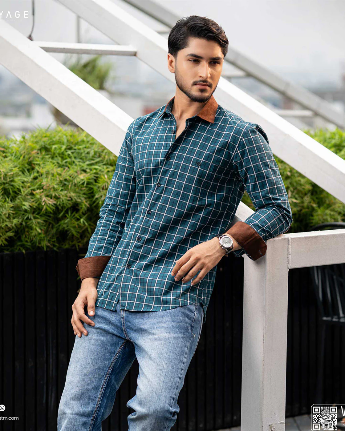 Checked Shirt -346 - Image 2
