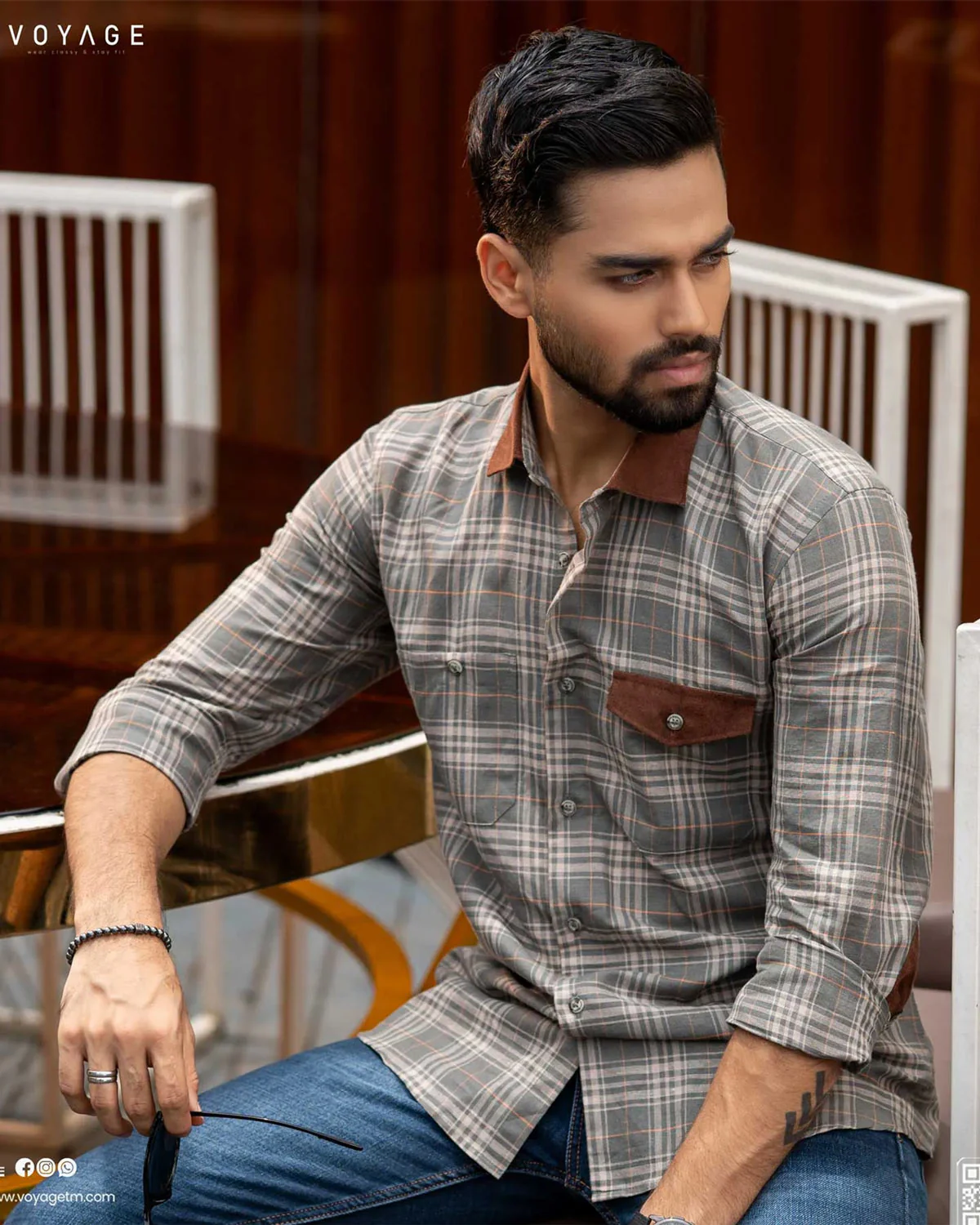 Checked Shirt -354