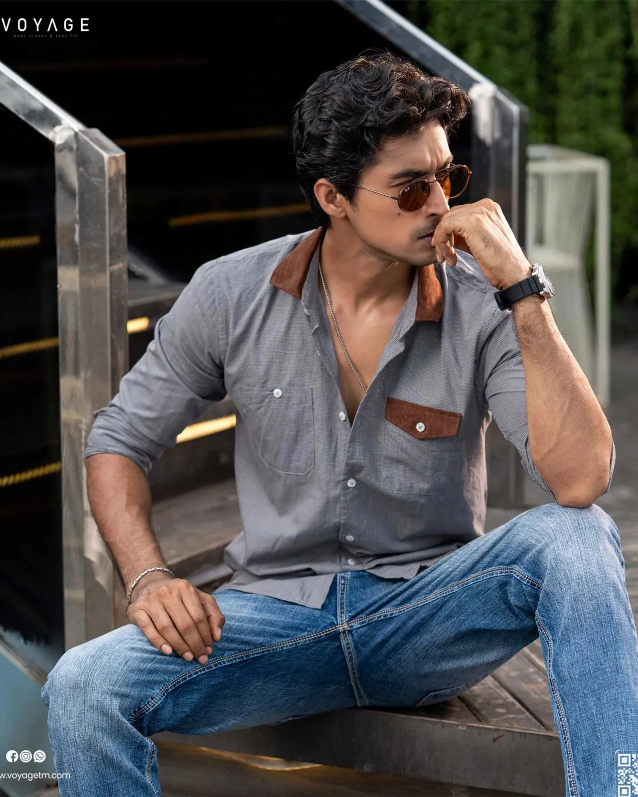 Checked Shirt -359 - Image 2