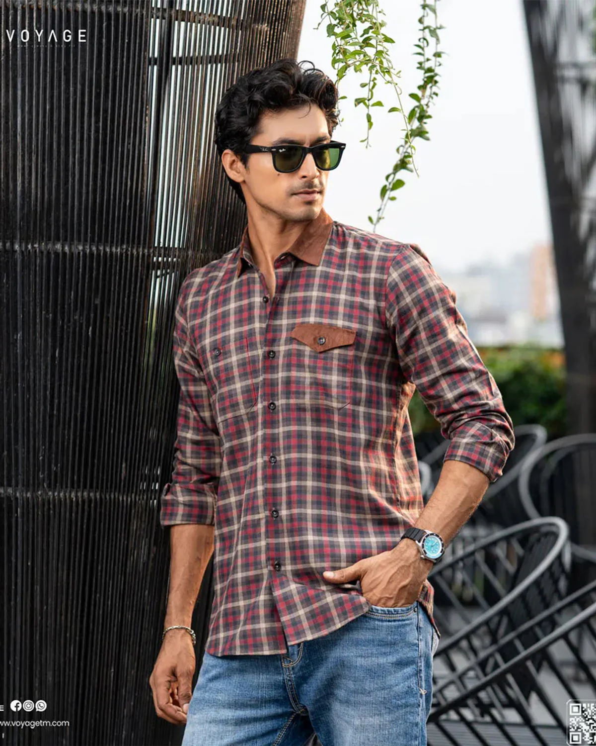 Checked Shirt -376