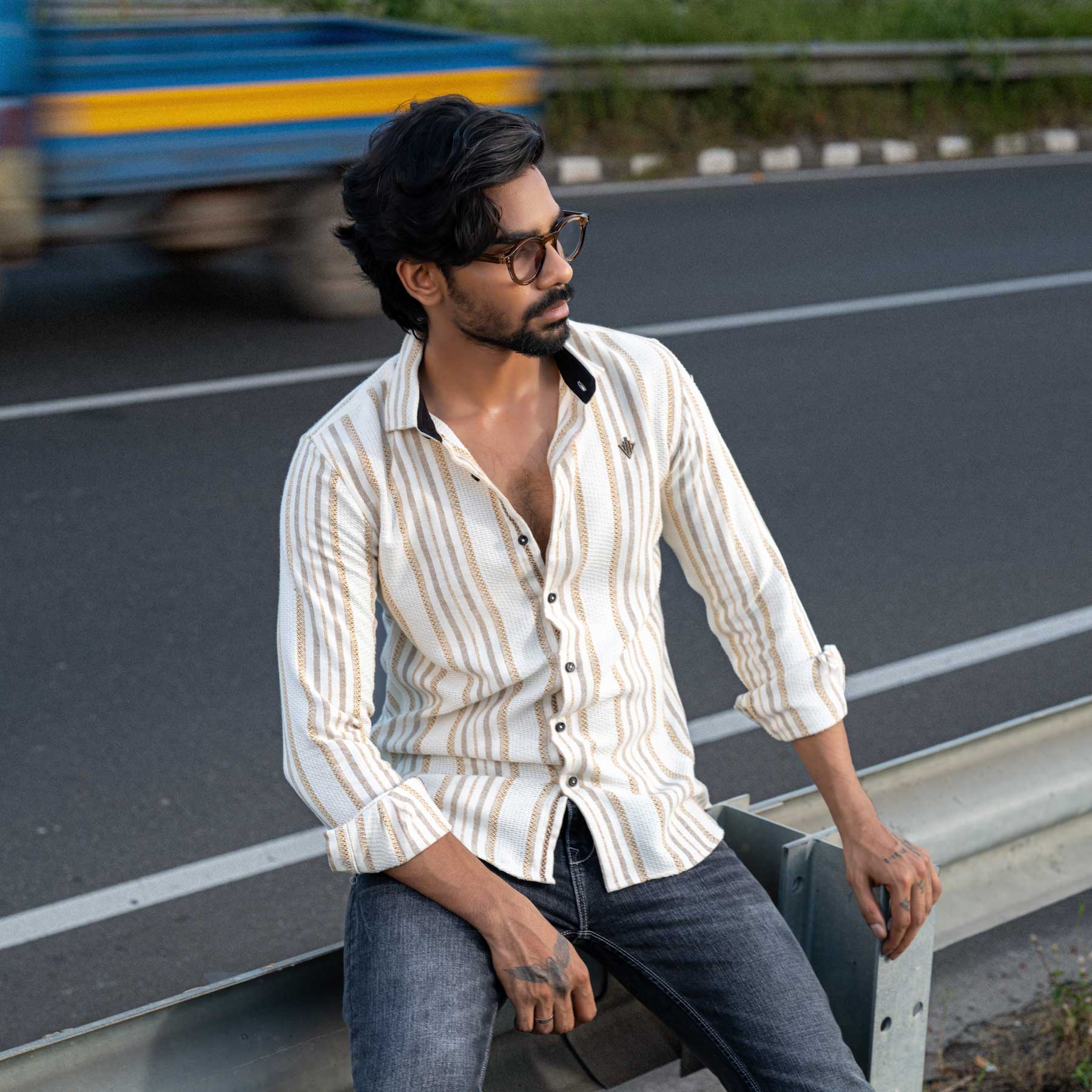 Checked Shirt -386
