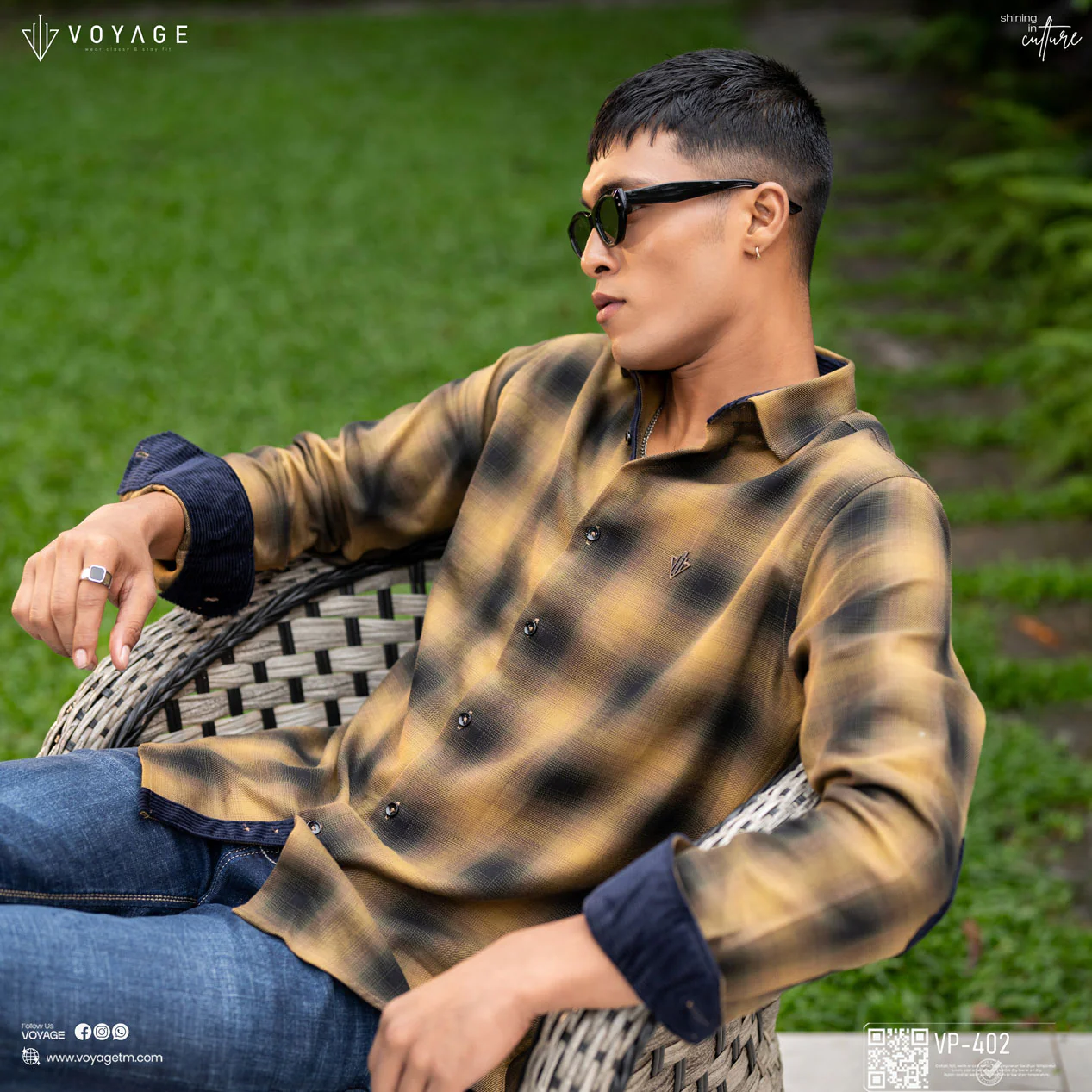 Checked Shirt-402