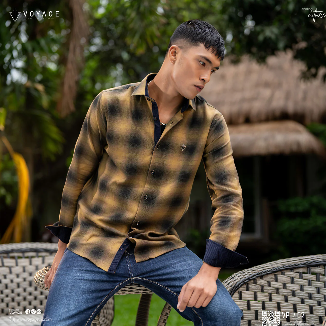 Checked Shirt-402 - Image 2