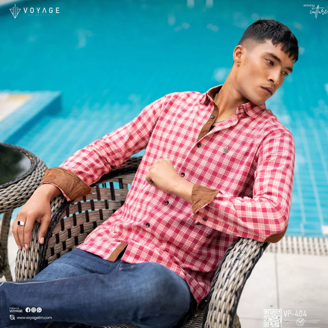 Checked Shirt-404