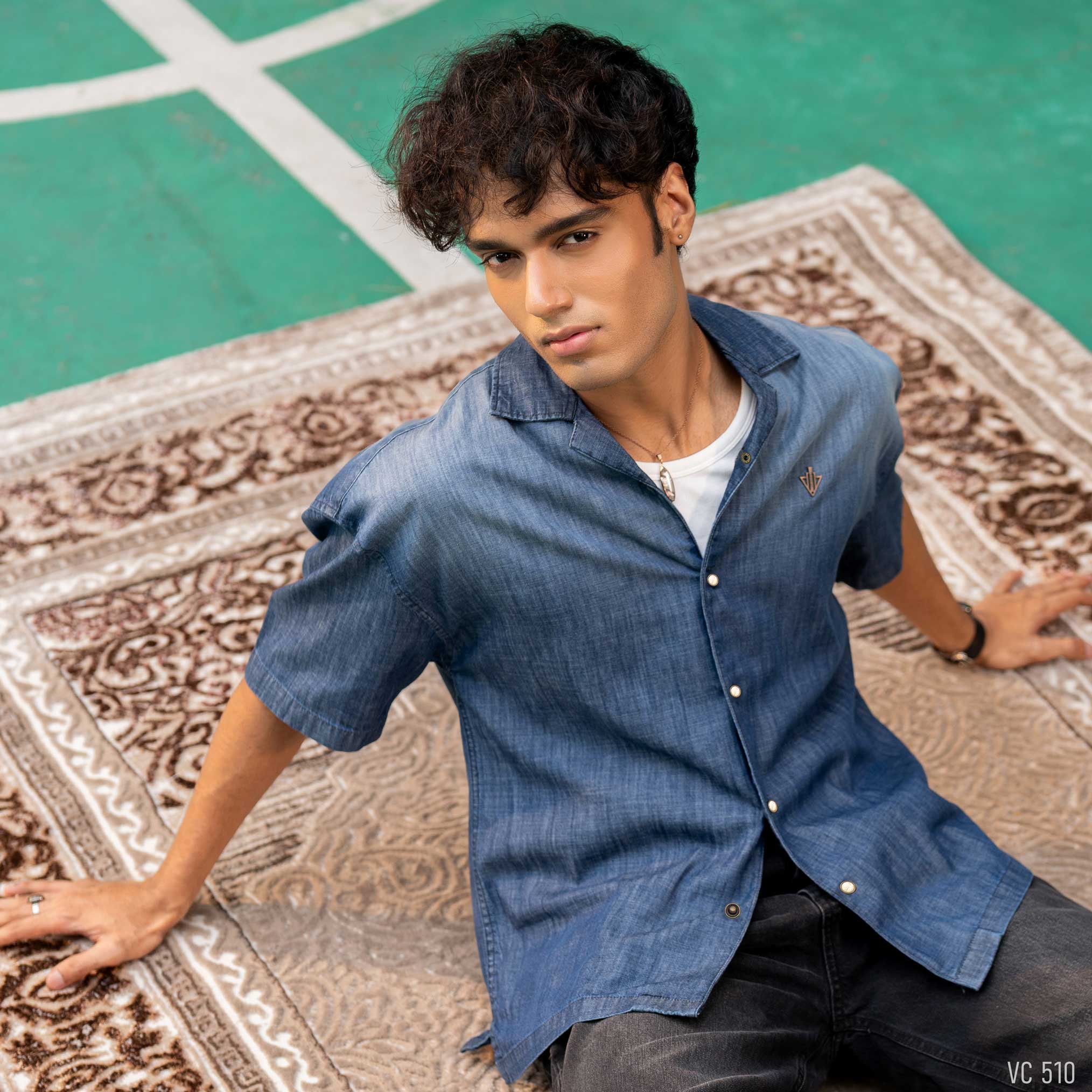 Cuban Denim-Dark Blue - Image 3