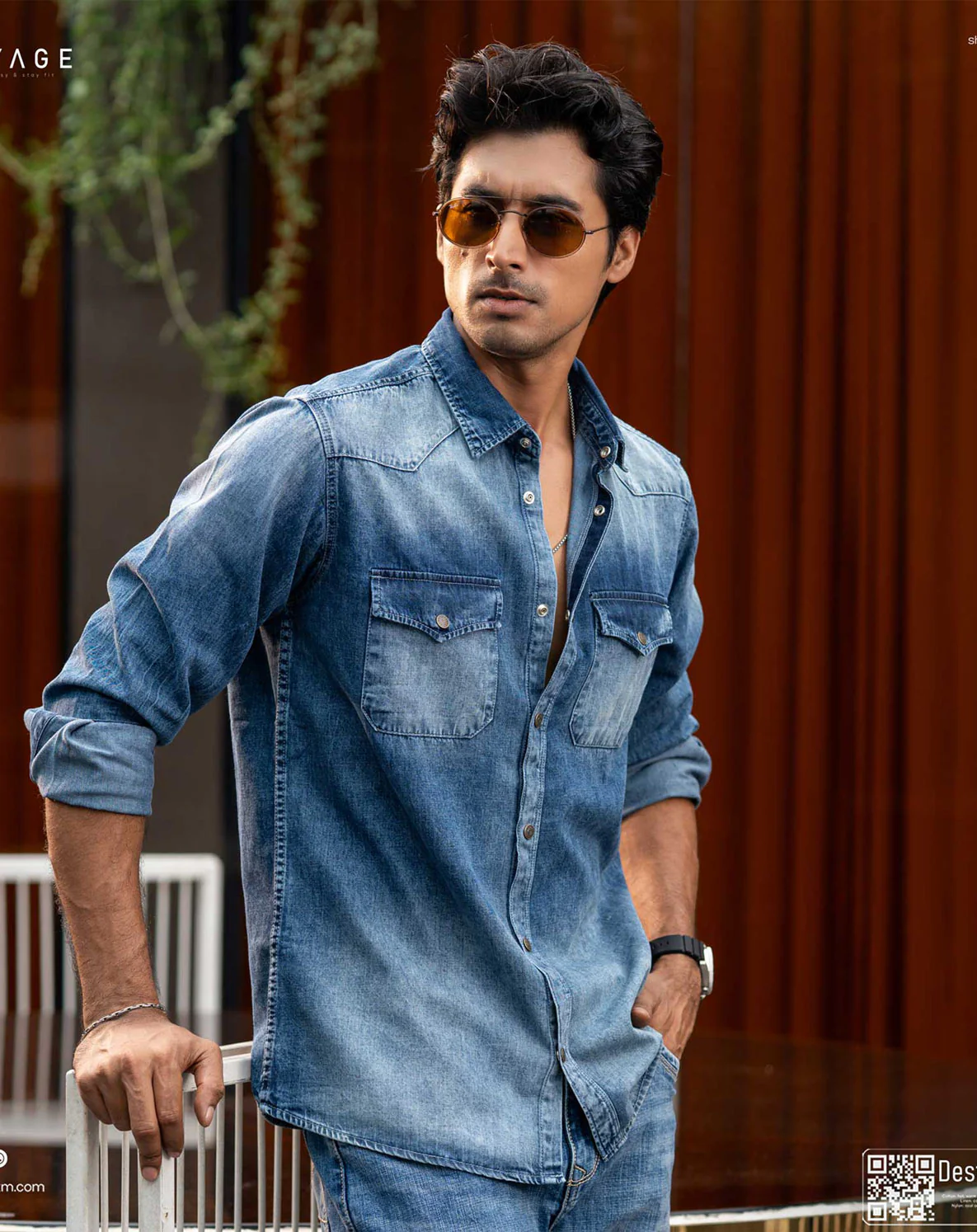 Destroyed Blue Denim - Image 2