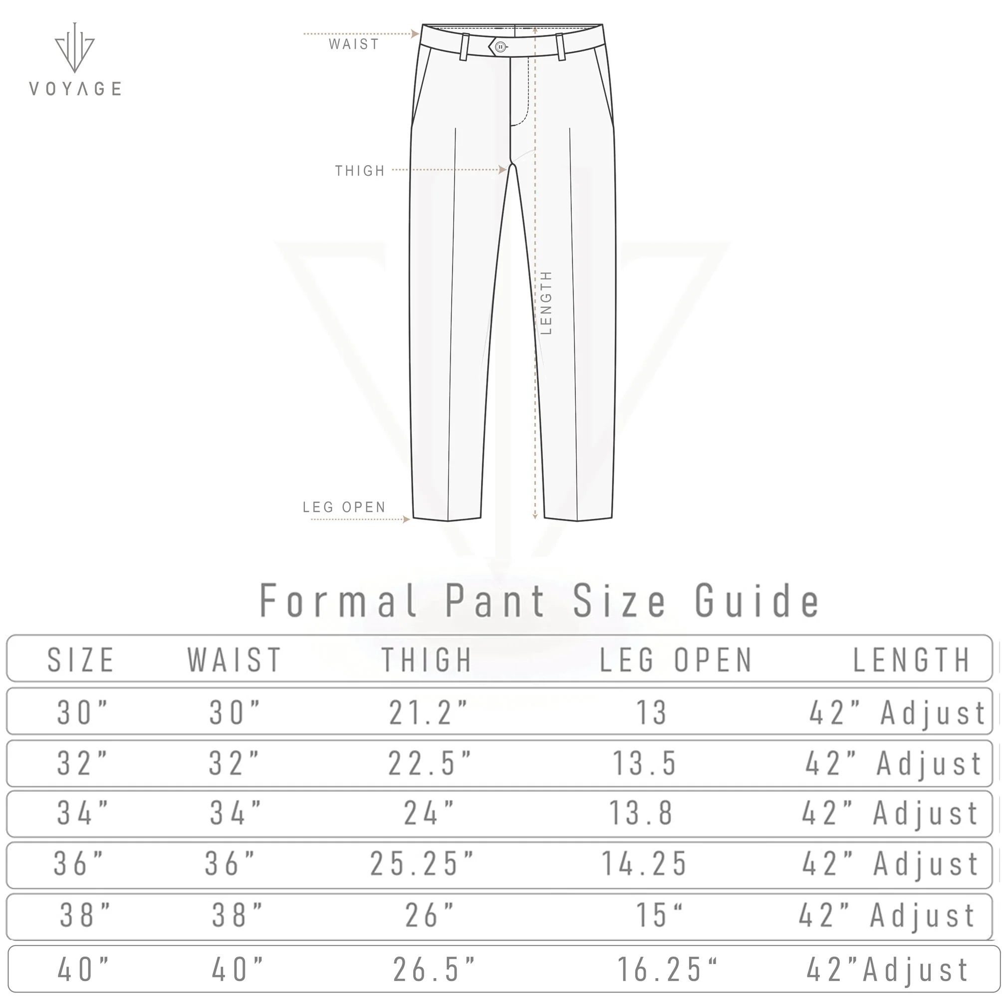 Formal Pant - Cloud Grey - Image 3