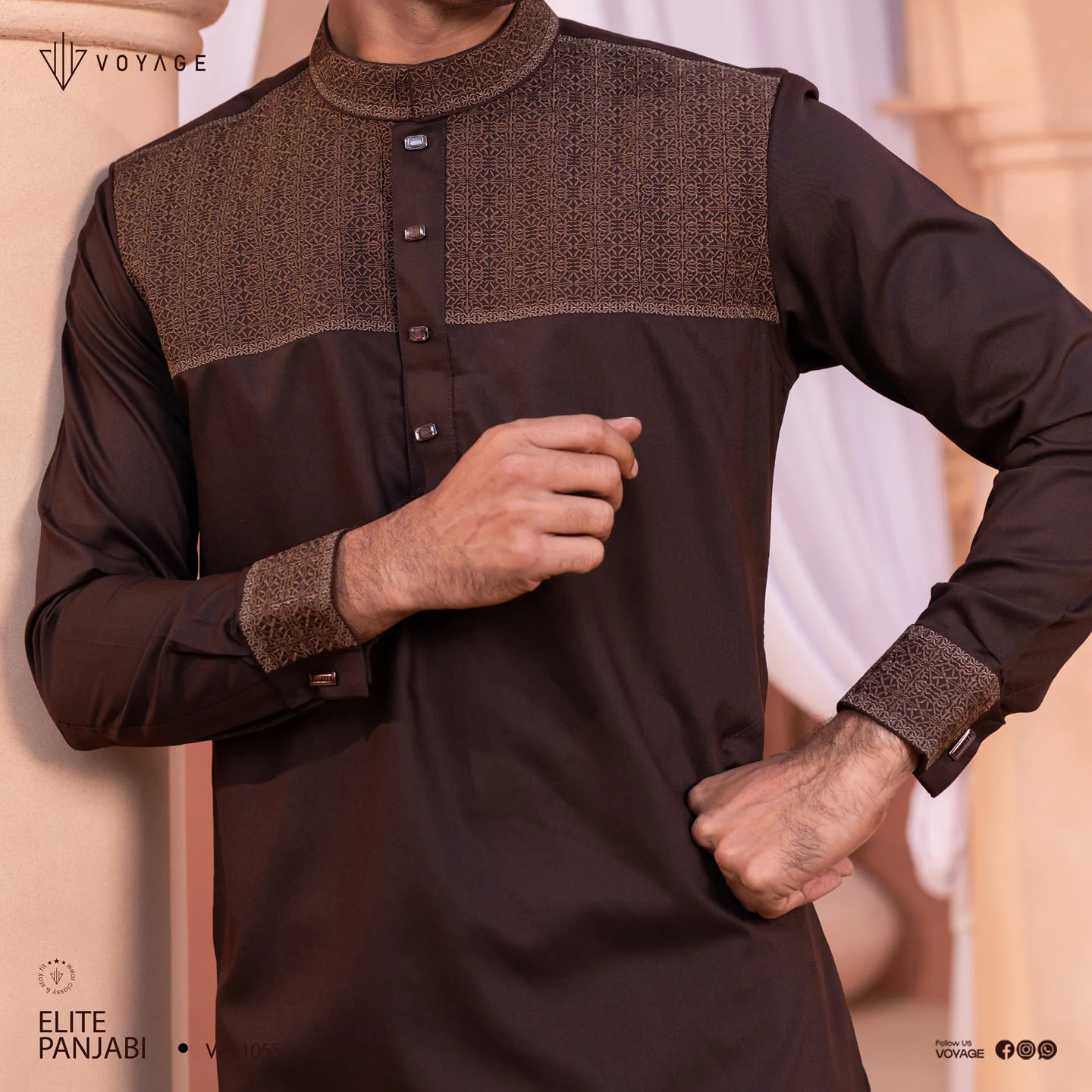 Luxury Panjabi-1055 - Image 3