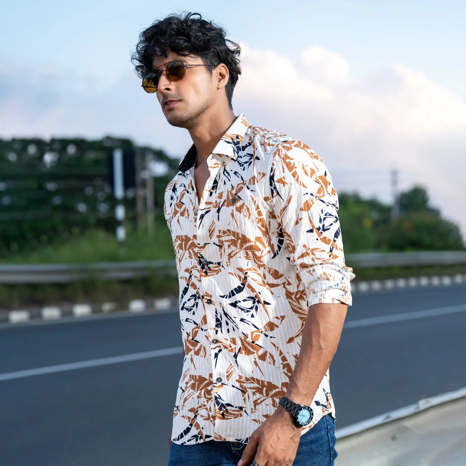 Print Shirt -399