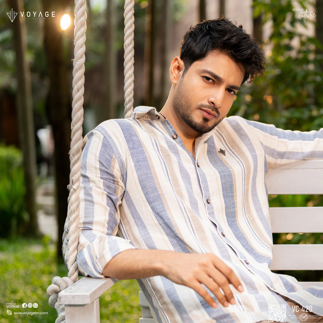 Stripe Shirt -420 - Image 2