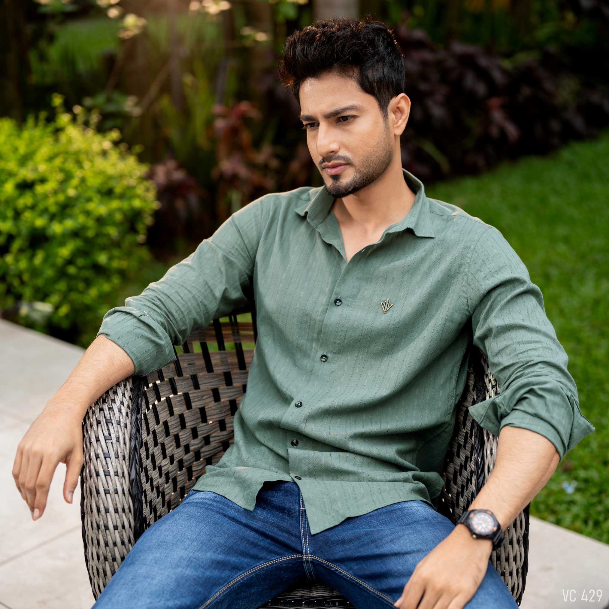 Stripe Shirt -429 - Image 2