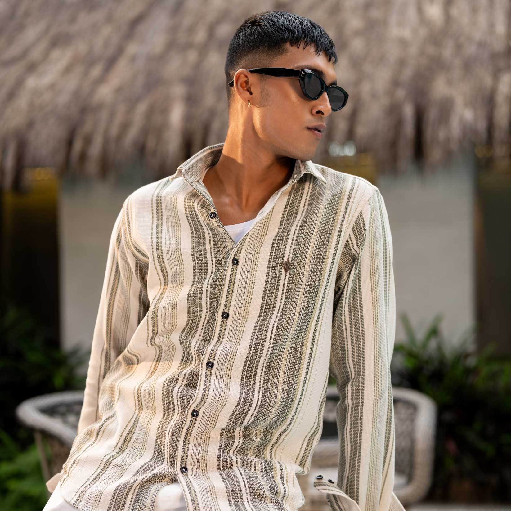 Stripe Shirt -433 - Image 2