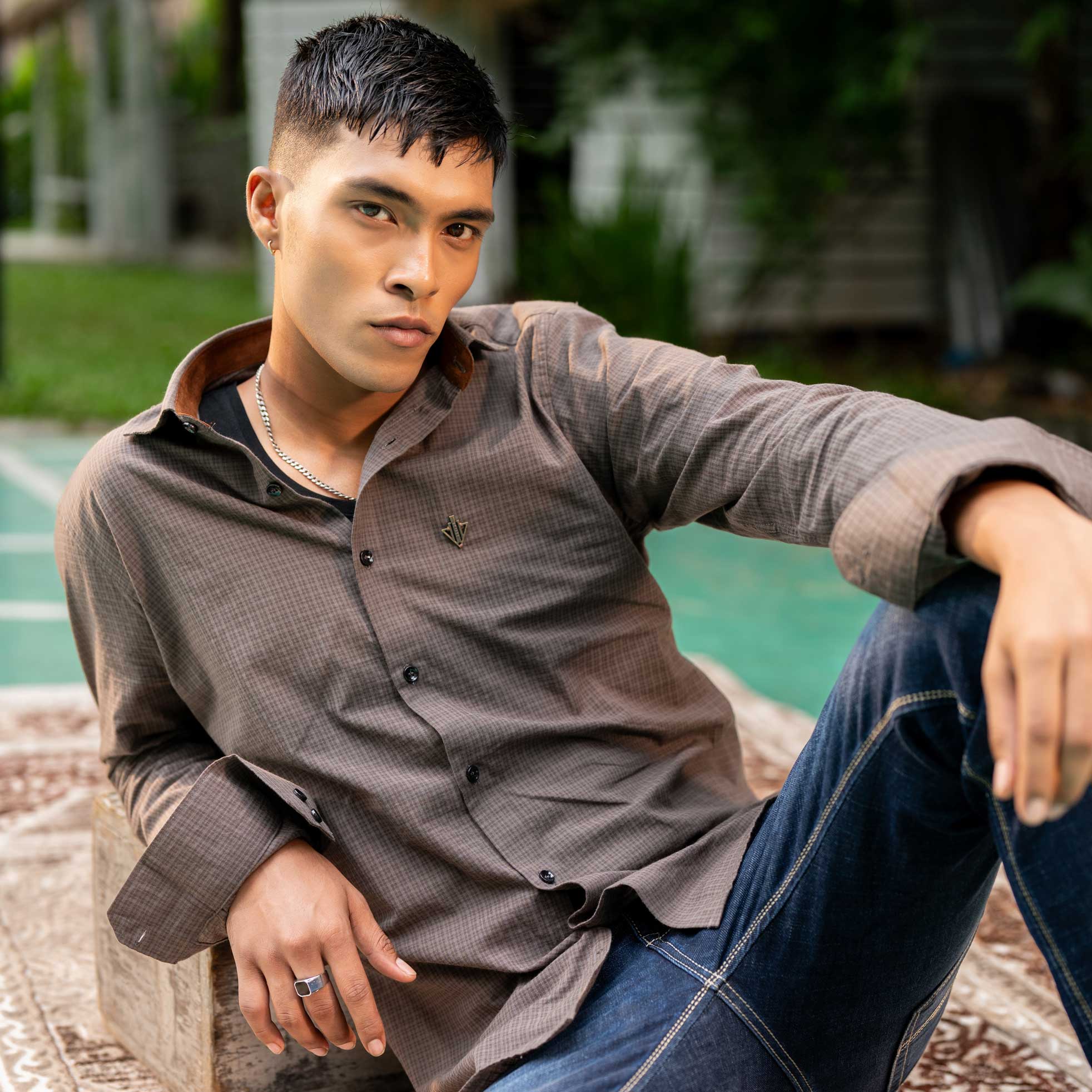 Stripe Shirt -434 - Image 2