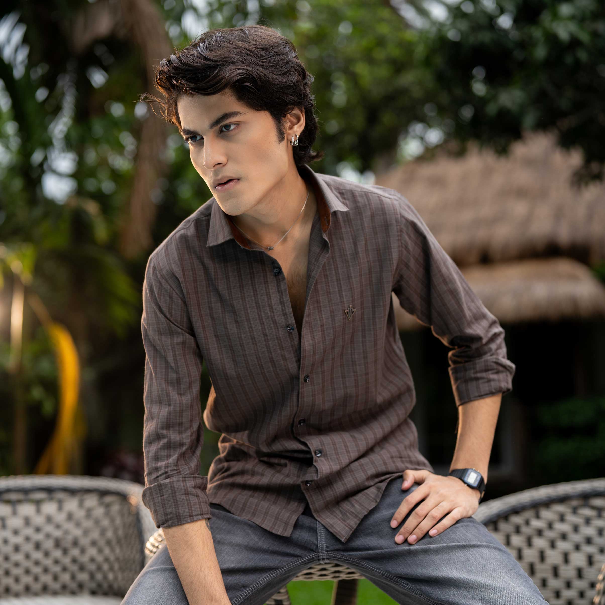 Stripe Shirt -437 - Image 2